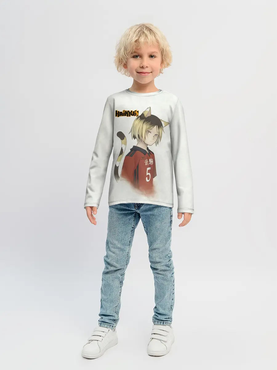 Детский лонгслив / Кенма Козуме | Haikyuu!!