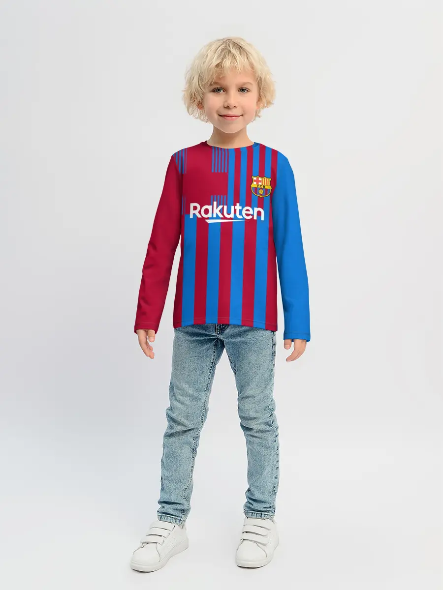 Детский лонгслив / Дембеле Барселона 21/22 форма