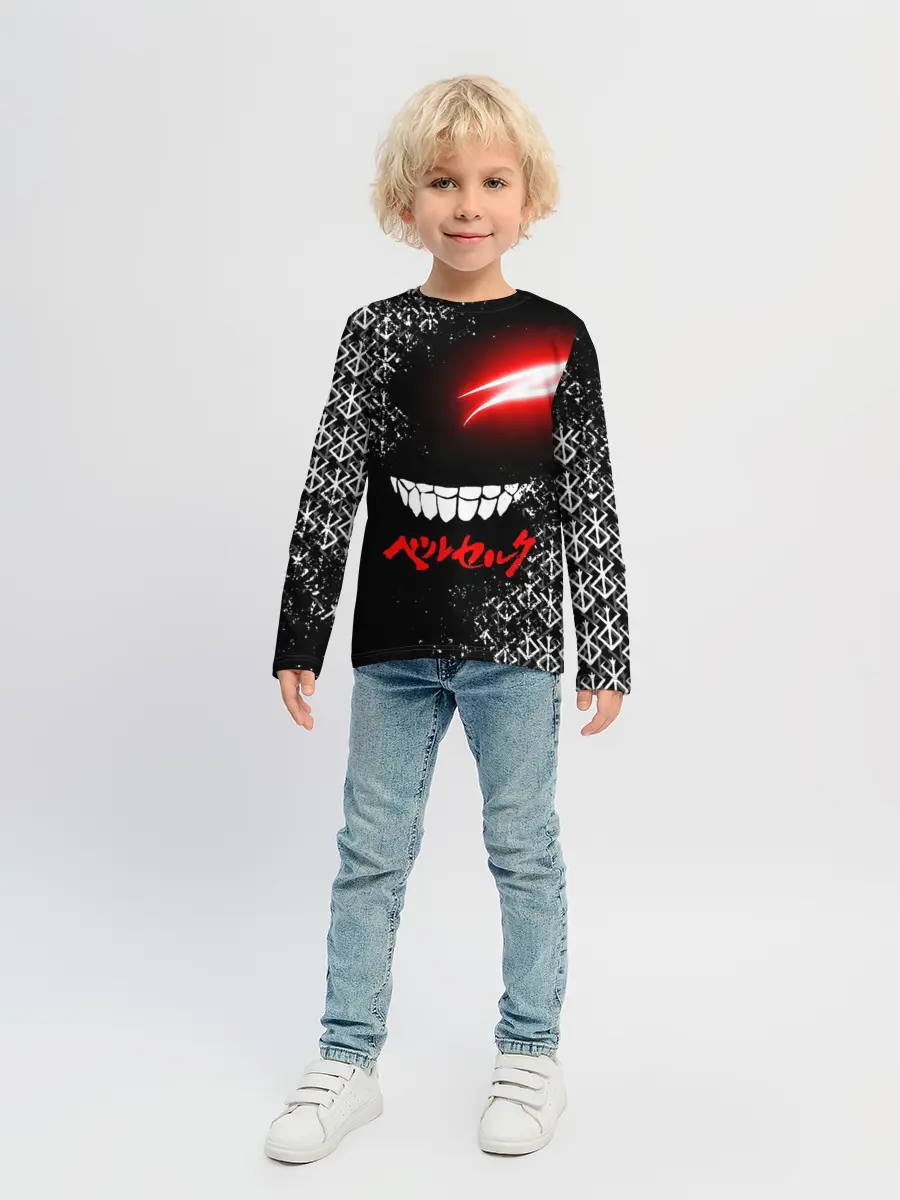 Детский лонгслив / БЕРСЕРК глаз