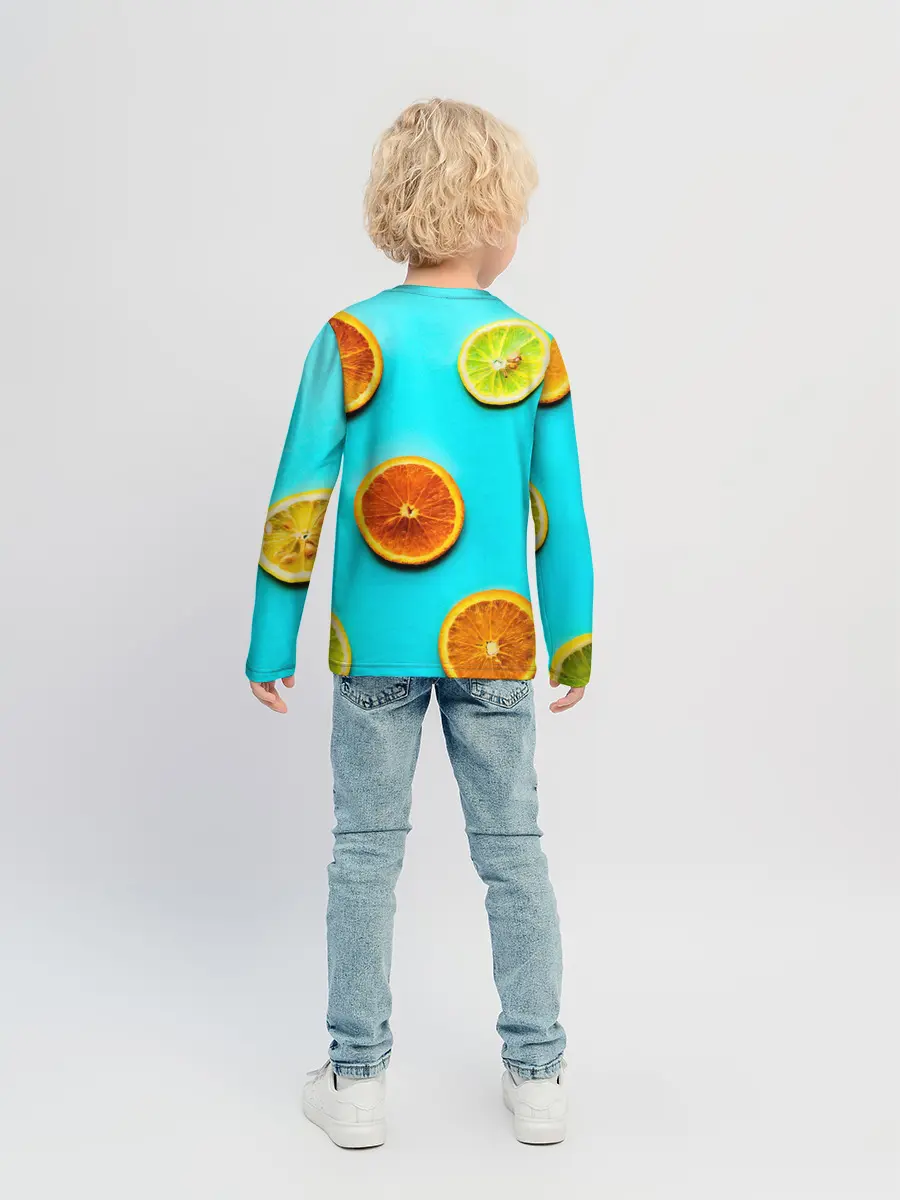 Детский лонгслив / АпельСинки