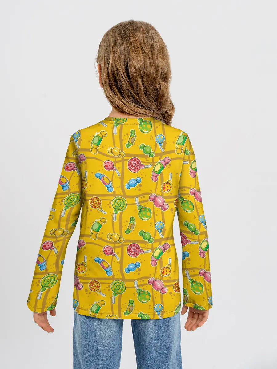 Детский лонгслив / Конфеты