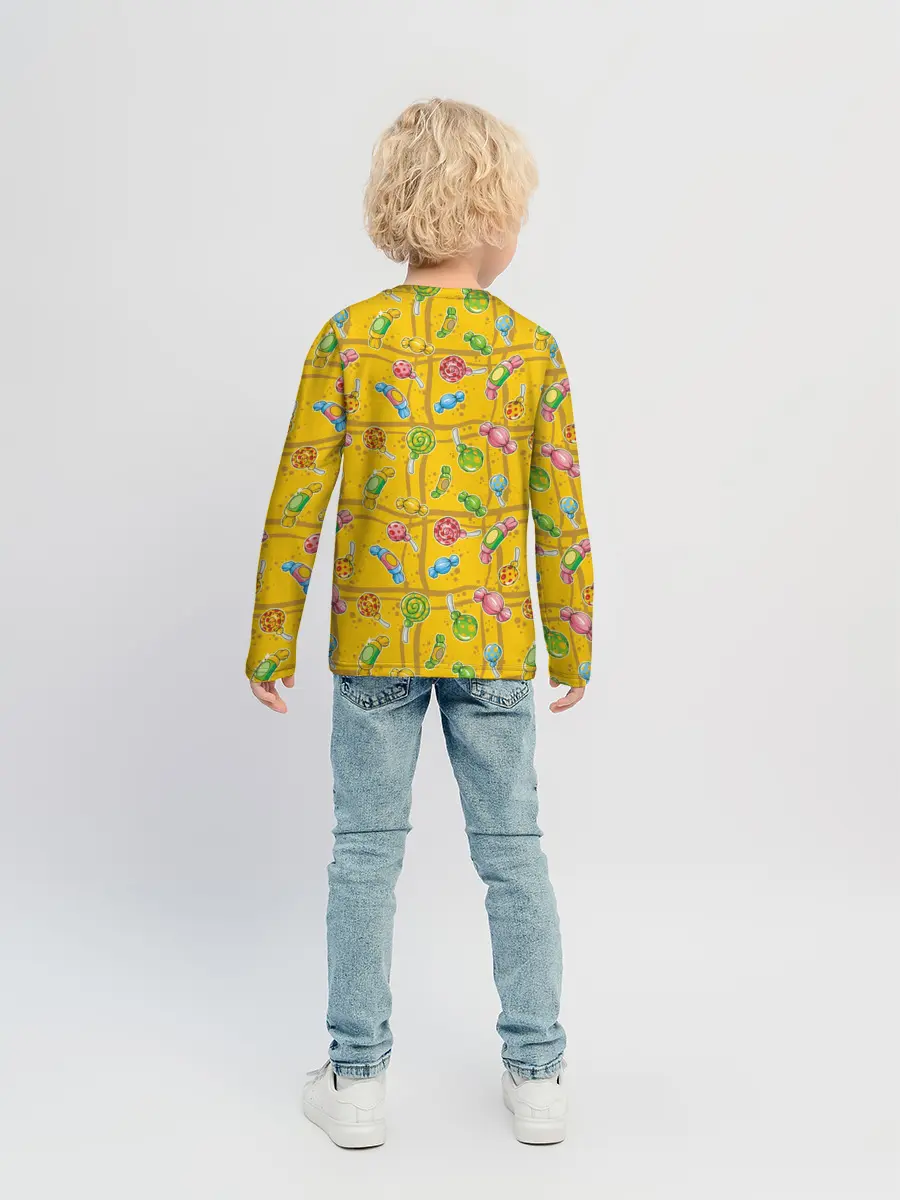 Детский лонгслив / Конфеты