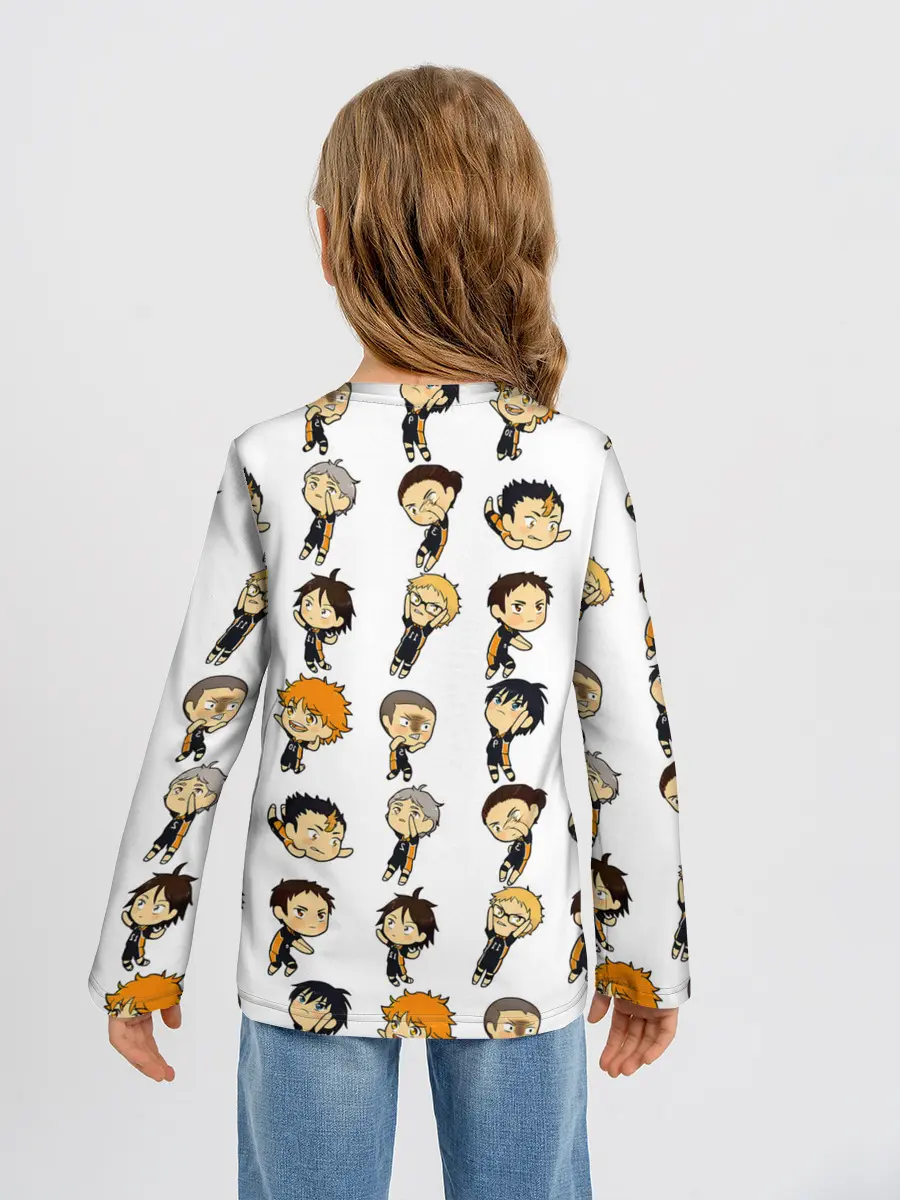 Детский лонгслив / Команда школы Карасуно | Haikyuu!!