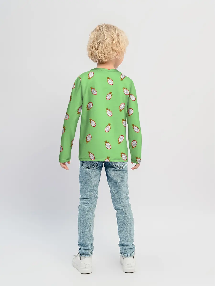Детский лонгслив / Драконий фрукт