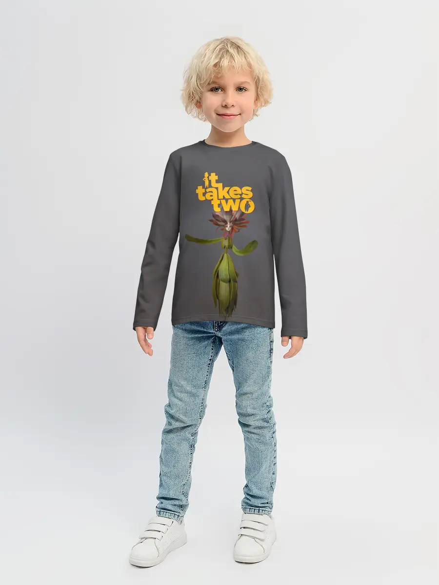 Детский лонгслив / It takes two Joy | Нужны двое Радость