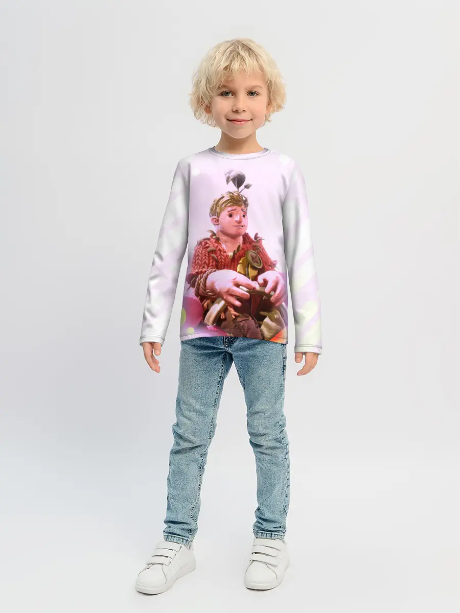 Детский лонгслив / It takes two | Коди