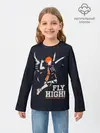 Детский лонгслив / fly high! Шоё Хината Haikyuu!!