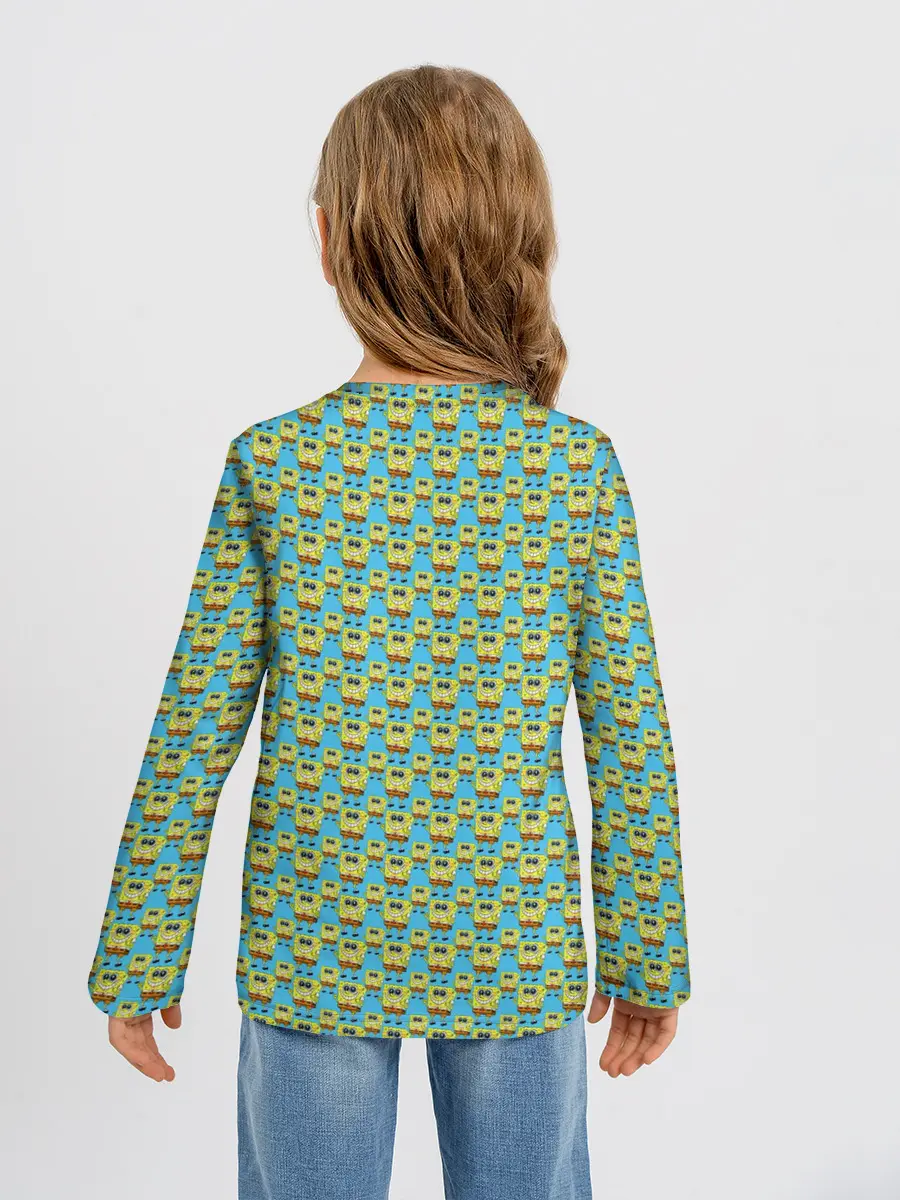 Детский лонгслив / SpongeBob