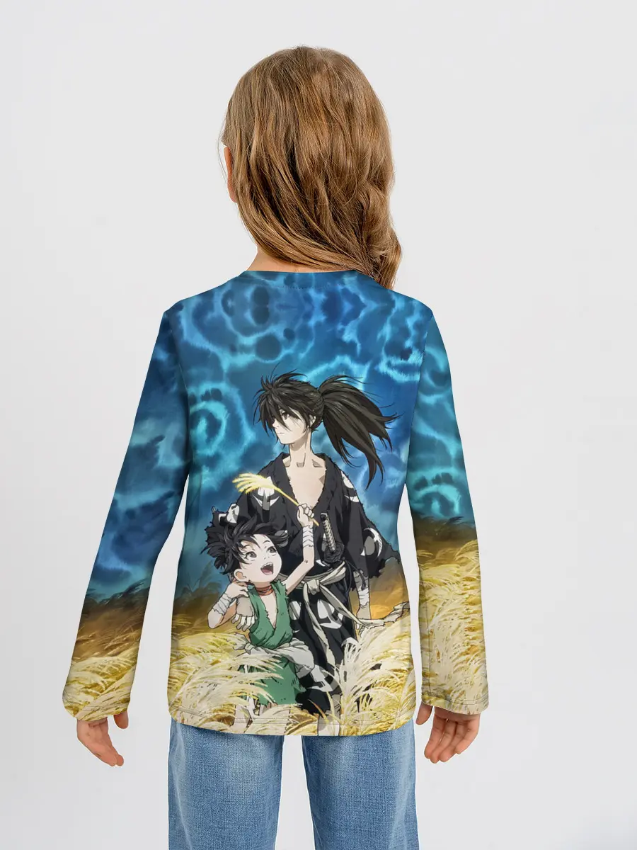 Детский лонгслив / Хяккимару с Дороро | DORORO