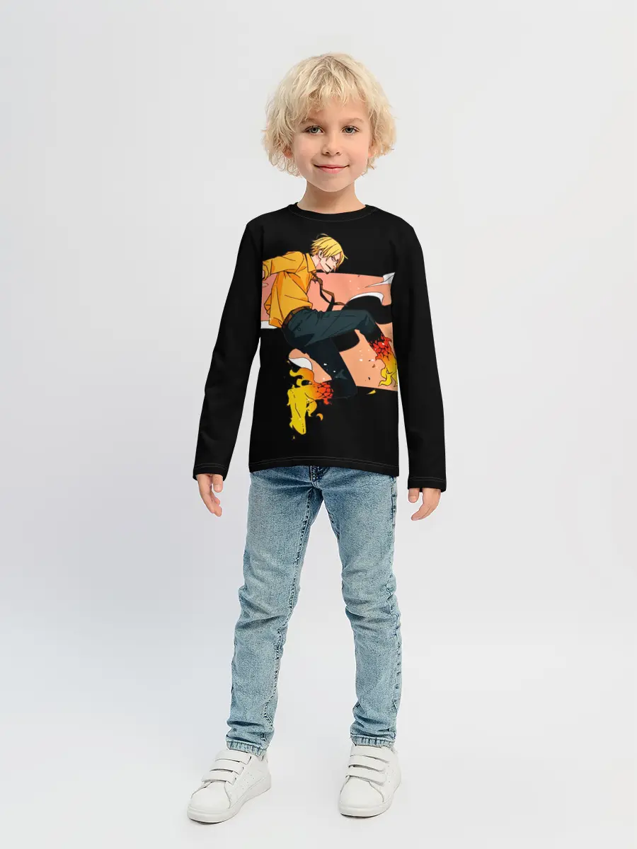 Детский лонгслив / Винсмок Санджи из One Piece