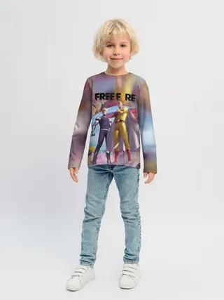 Детский лонгслив / FREEFIRE | САЙТАМА