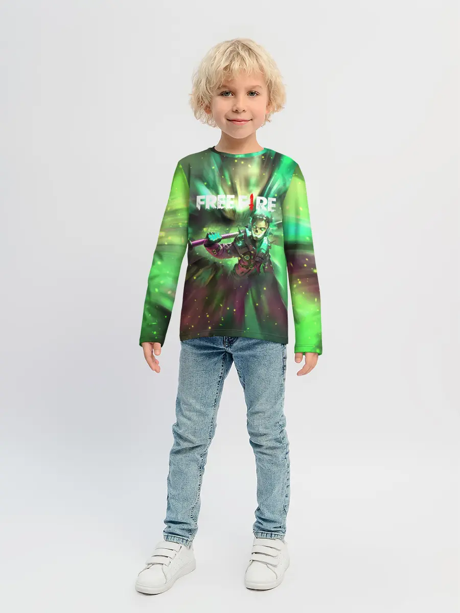 Детский лонгслив / FREEFIRE | Battlegrounds