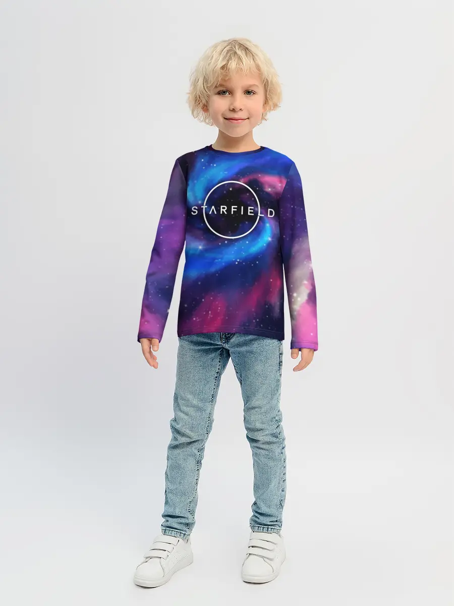 Детский лонгслив / Starfield / Старфилд