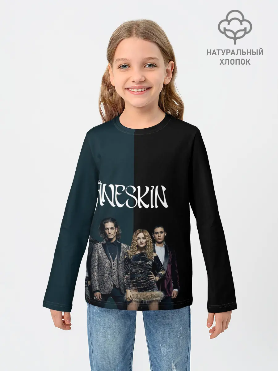 Детский лонгслив / Maneskin. New heroes