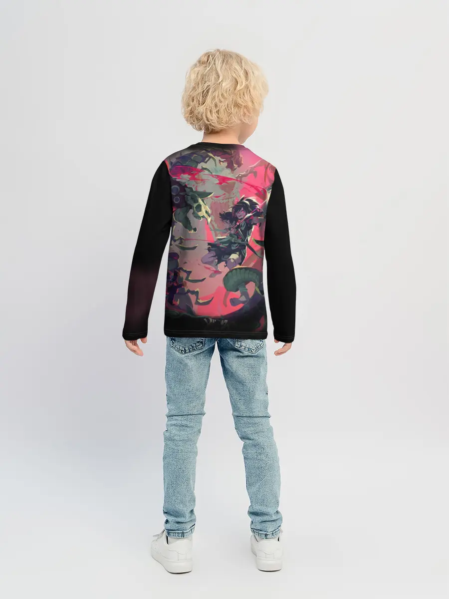 Детский лонгслив / СРАЖЕНИЕ С ДЕМОНАМИ | ДОРОРО