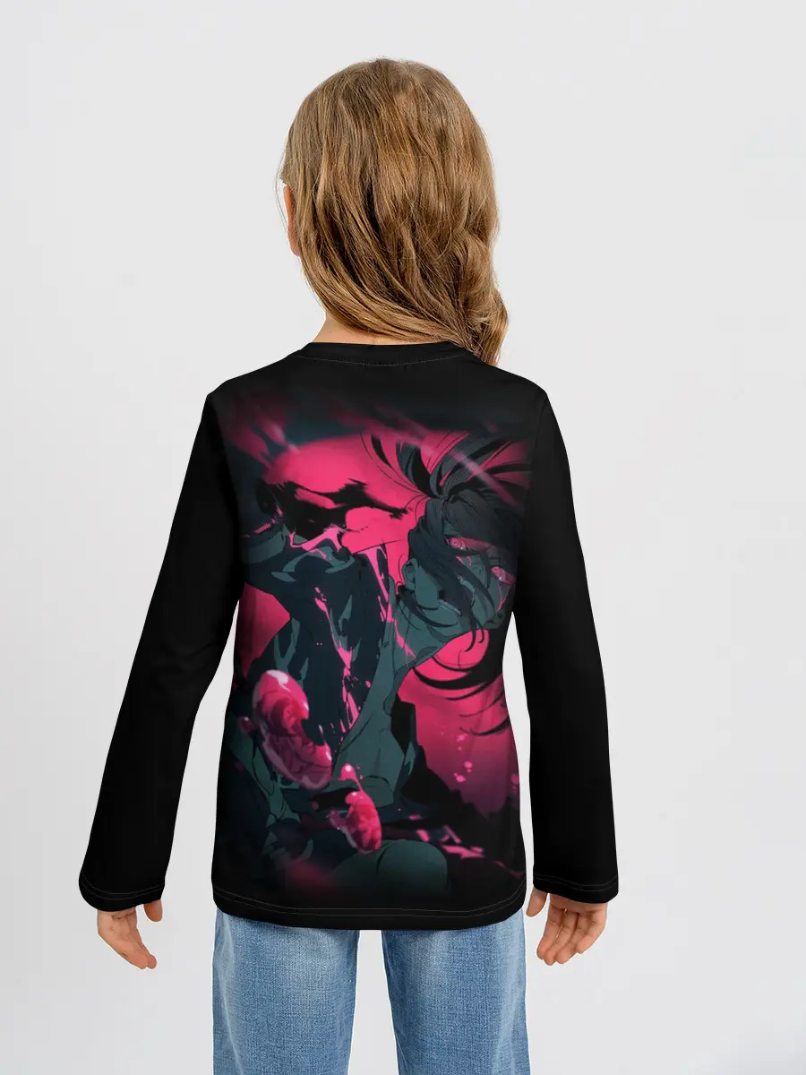 Детский лонгслив / ХЯККИМАРУ В ЯРОСТИ | ДОРОРО