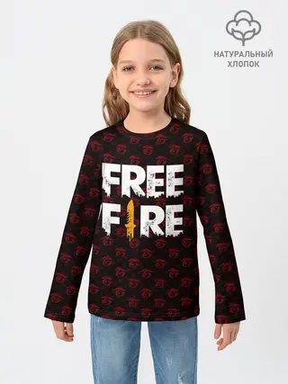 Детский лонгслив / FREEFIRE | PATTERN GARENA