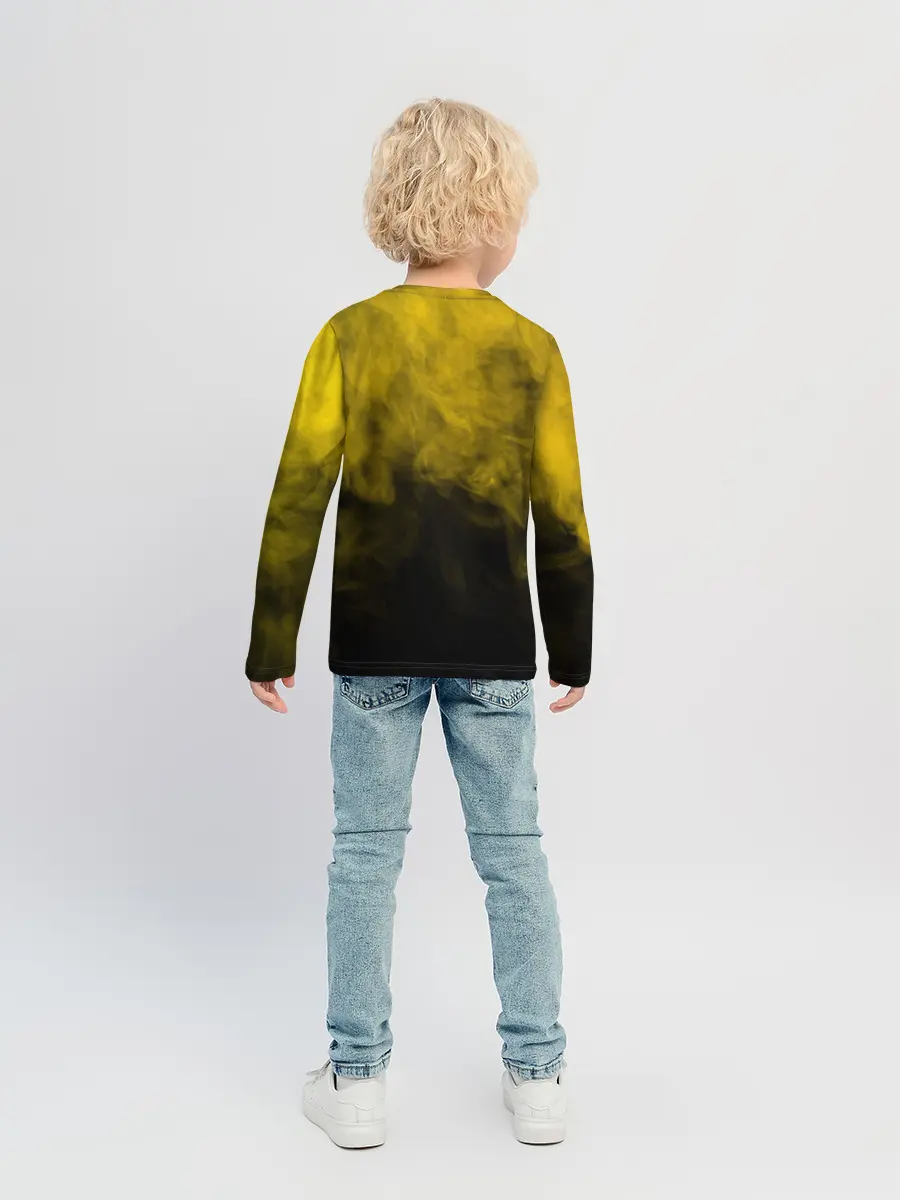 Детский лонгслив / FREEFIRE | YELLOW SMOKE