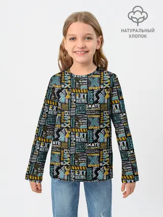 Детский лонгслив / BMX