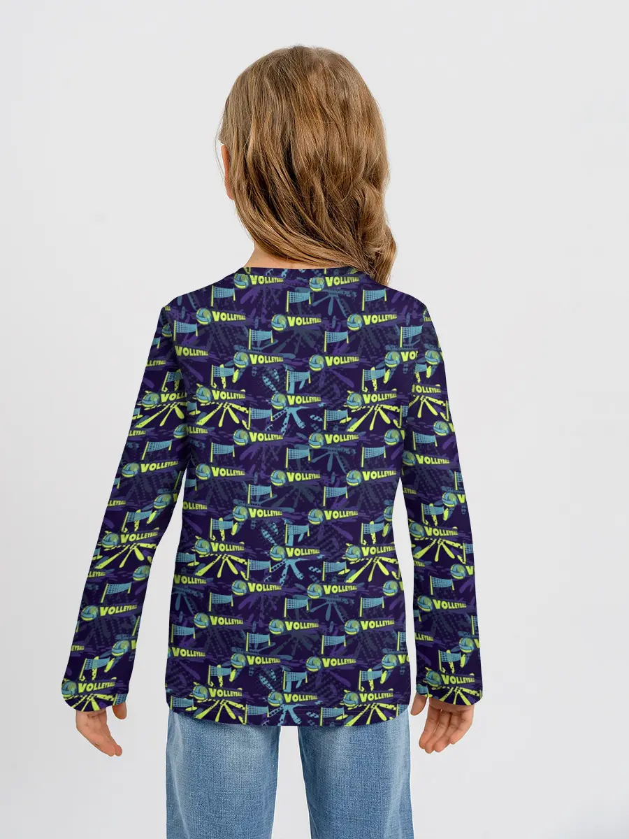 Детский лонгслив / VOLLEYBALL