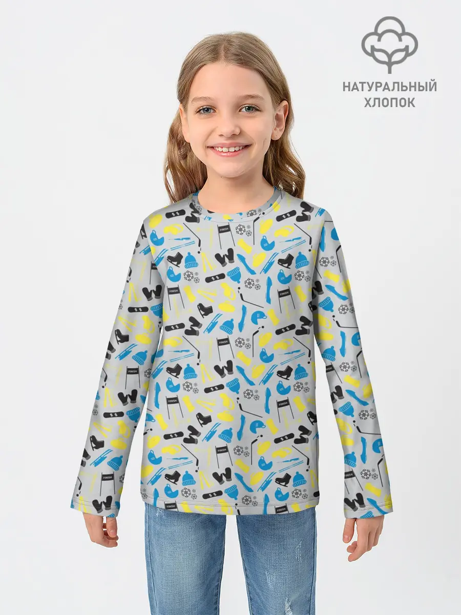 Детский лонгслив / WINTER SPORTS