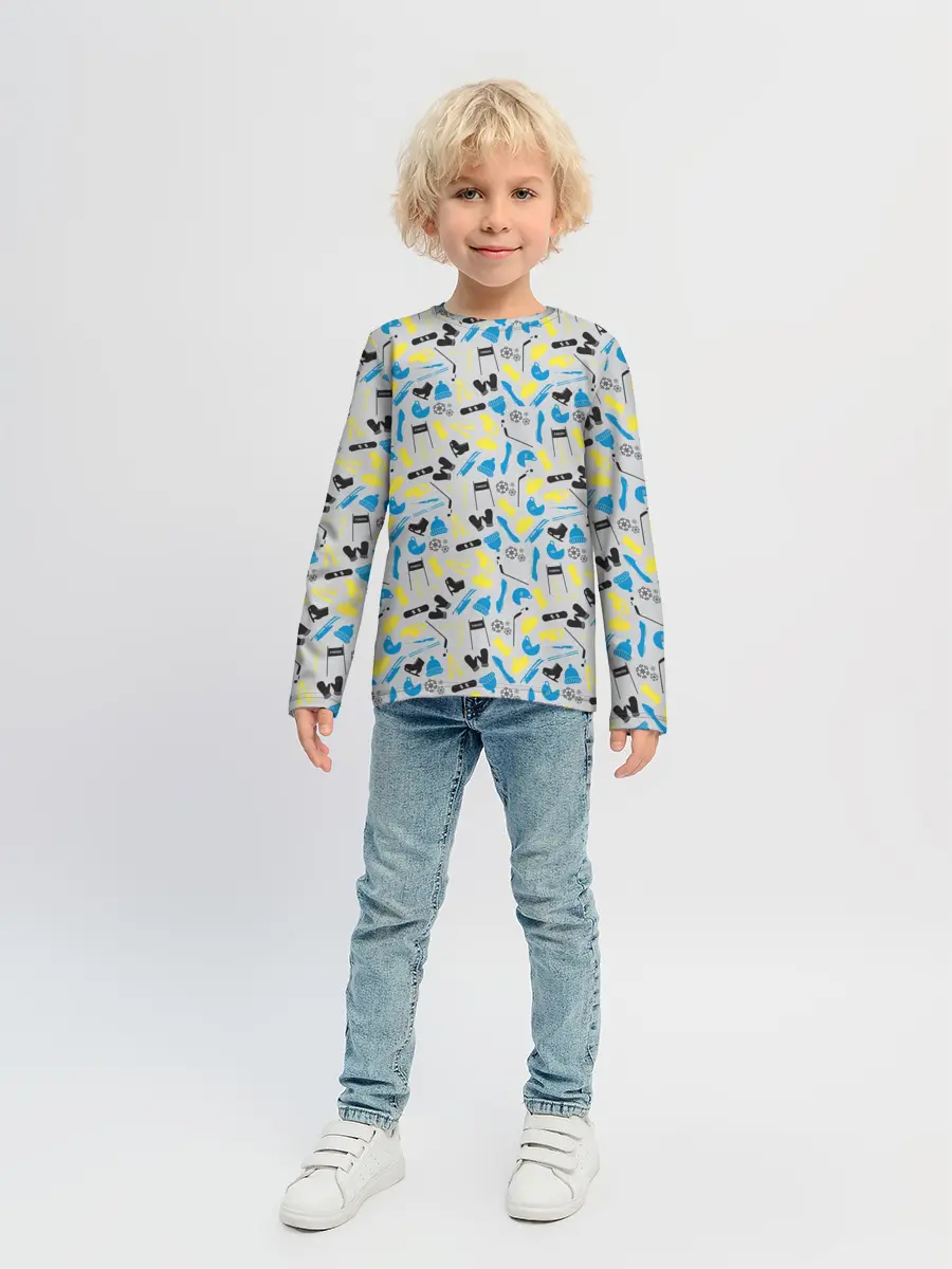Детский лонгслив / WINTER SPORTS