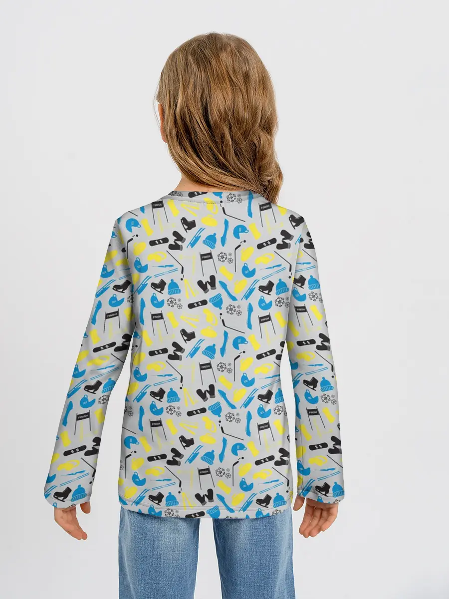 Детский лонгслив / WINTER SPORTS