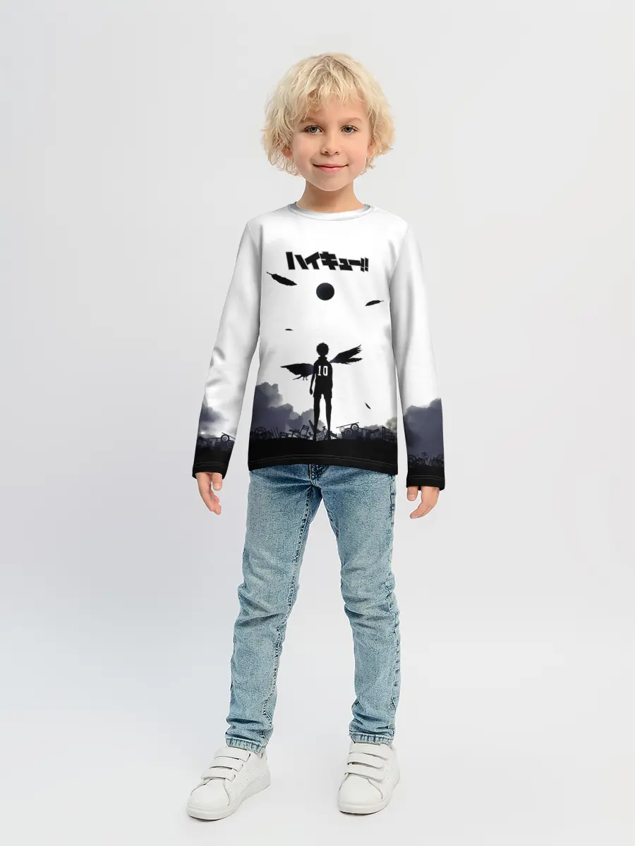 Детский лонгслив / Шоё Хината эпичный сюжет