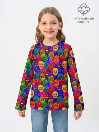 Детский лонгслив / Воздушные Шарики