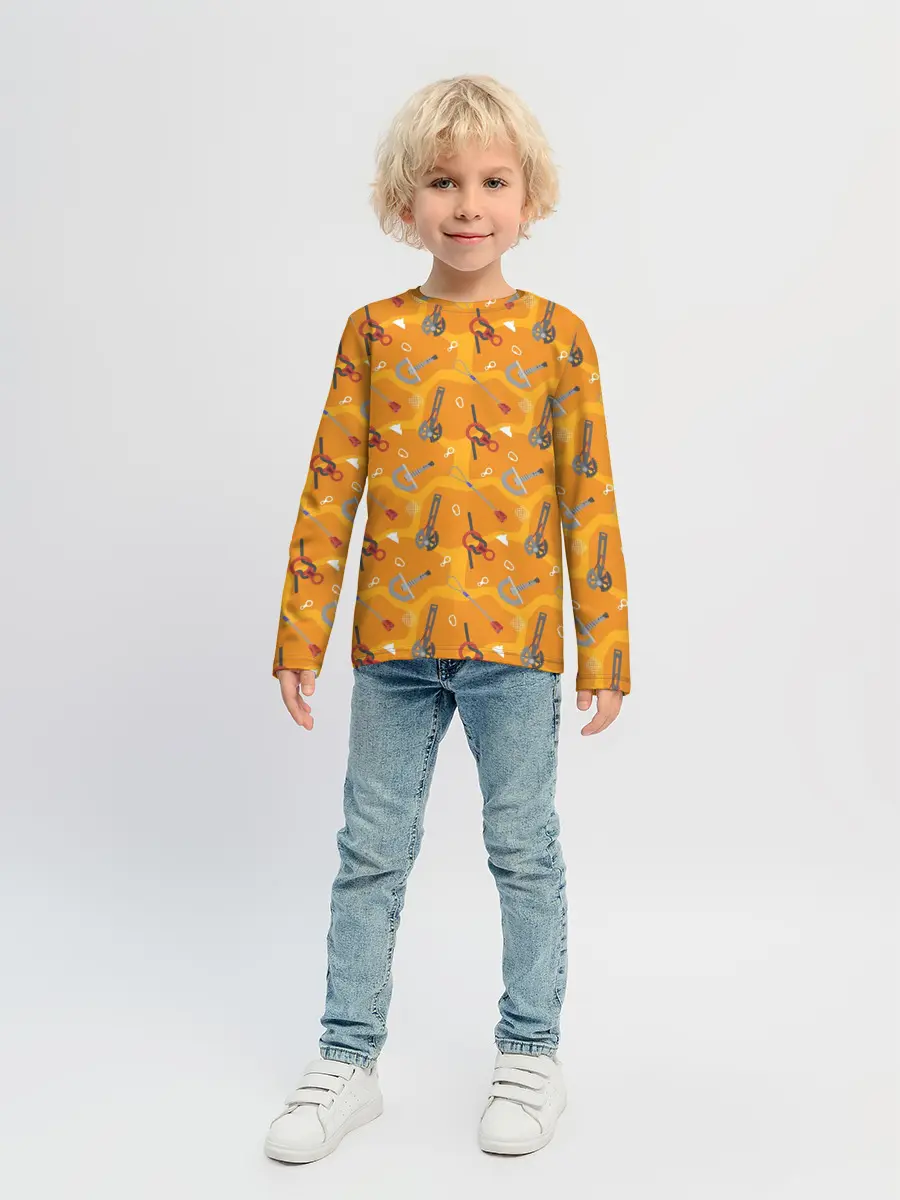 Детский лонгслив / Снаряжение Альпиниста