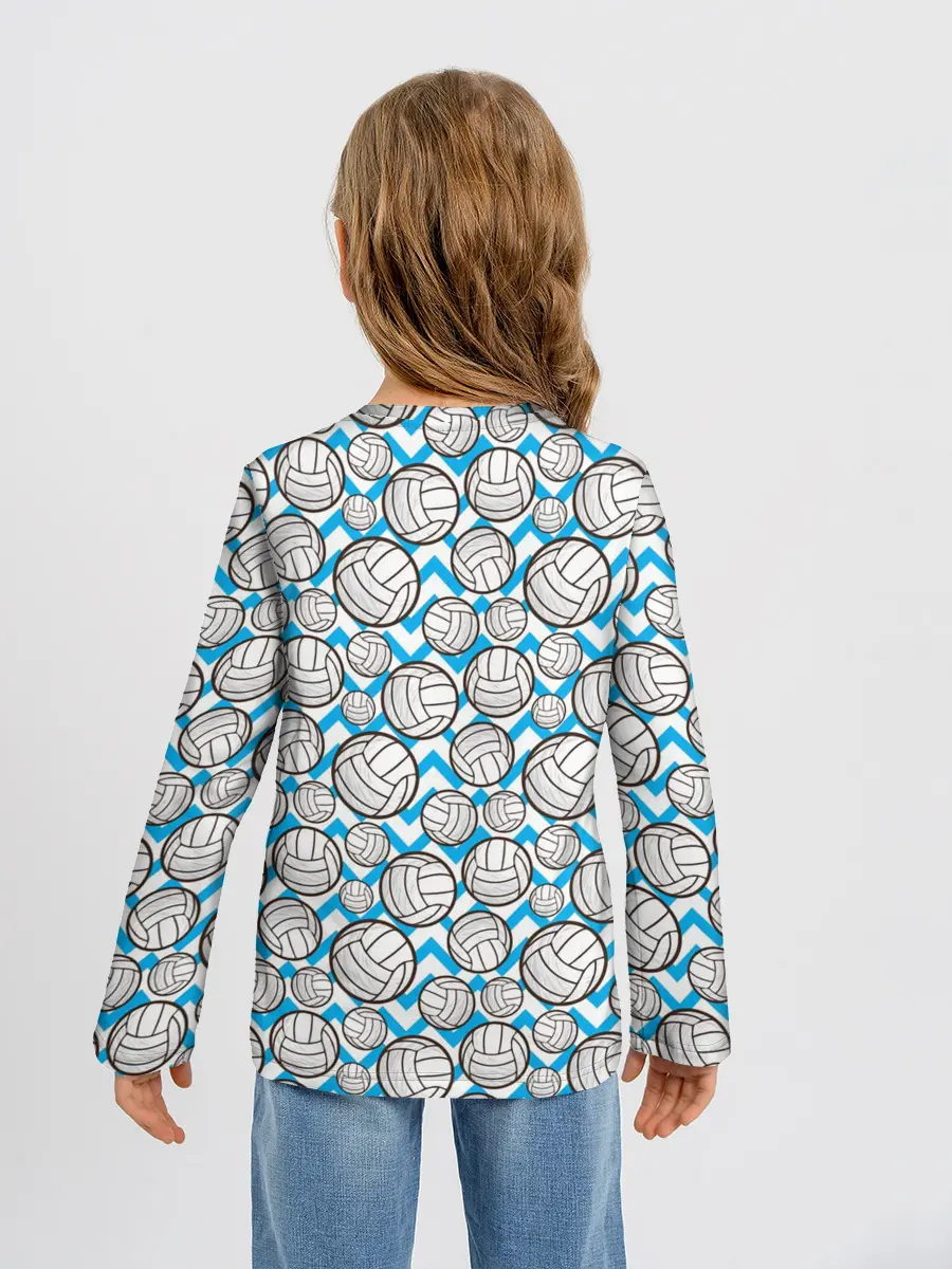 Детский лонгслив / Волейбол