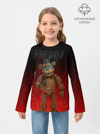 Детский лонгслив / FNAF FREDDY