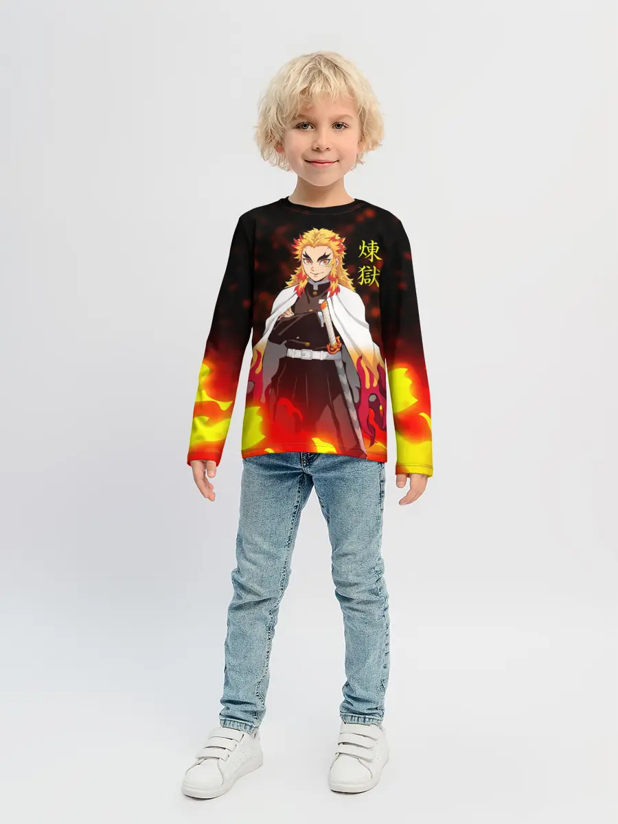 Детский лонгслив / Кёджуро Ренгоку