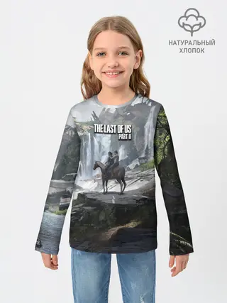 Детский лонгслив / Элли и Дина