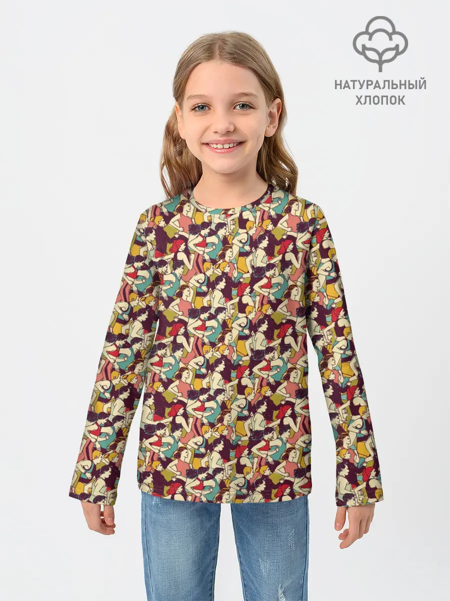 Детский лонгслив / Марафон