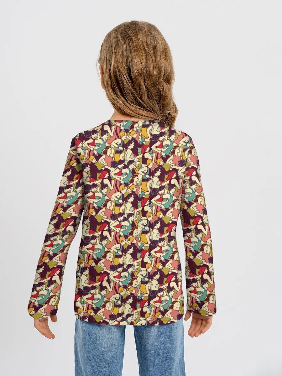 Детский лонгслив / Марафон