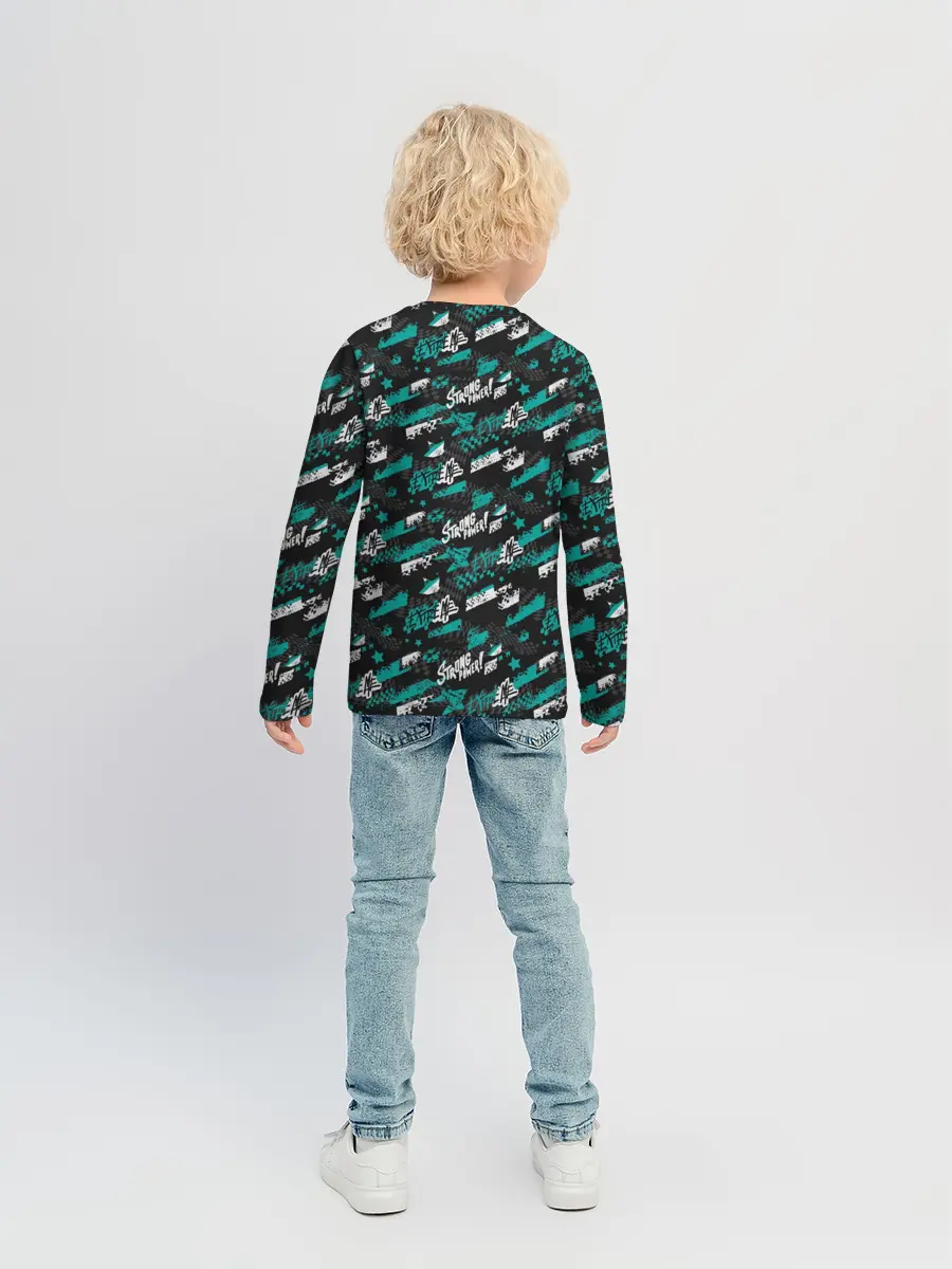Детский лонгслив / Strong Power