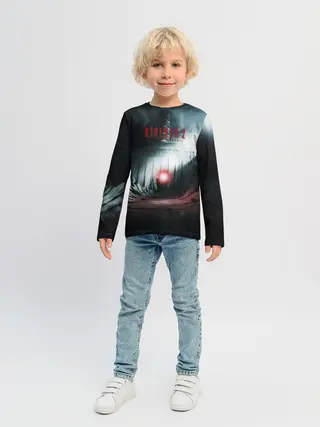 Детский лонгслив / Сердце Чернобыля