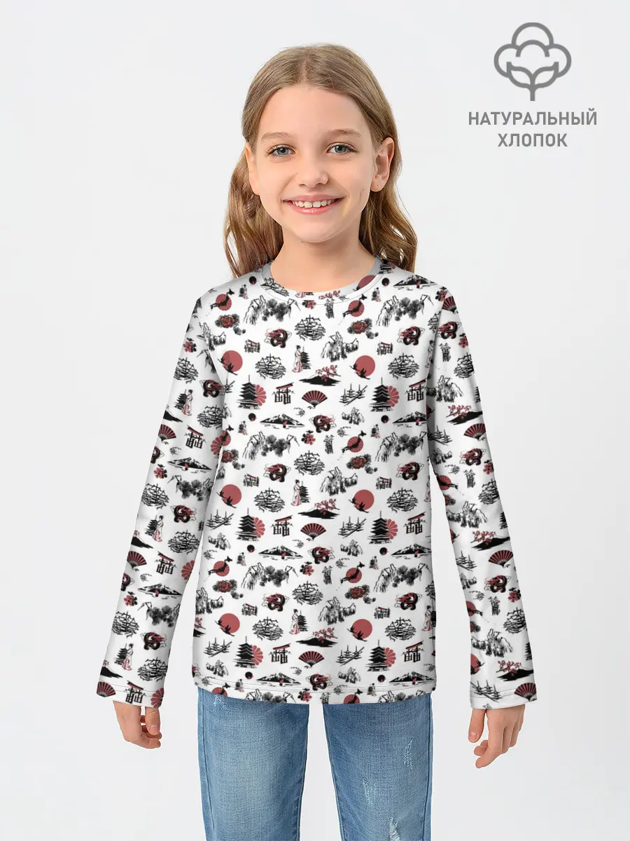 Детский лонгслив / Япония