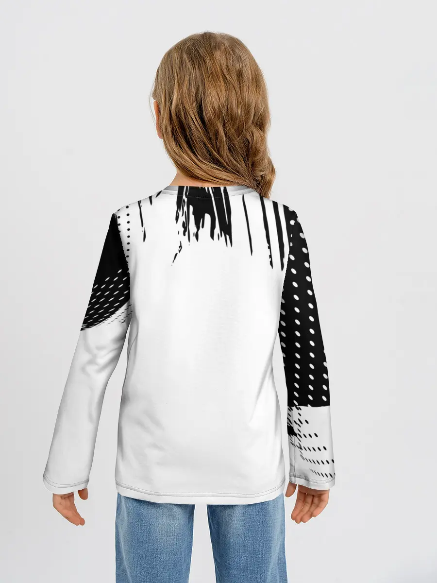 Детский лонгслив / Старшая Карасуно | Академия Шираторизава