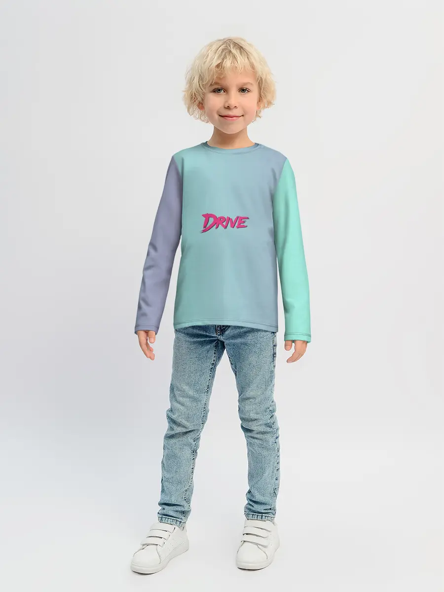 Детский лонгслив / В стиле Drive