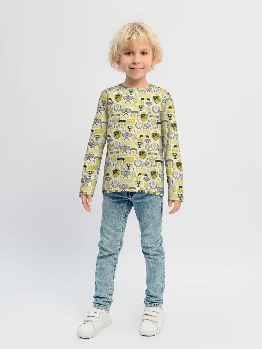 Детский лонгслив / Кубок Дэвиса