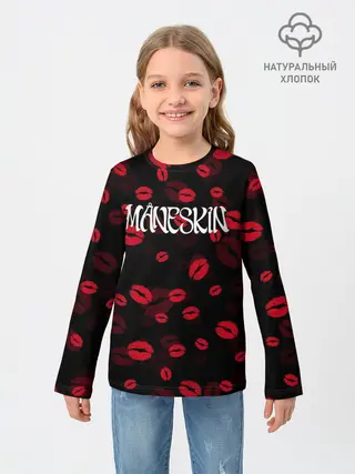Детский лонгслив / Maneskin | Монэскин
