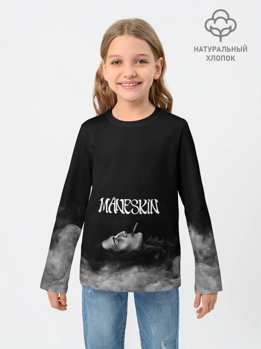 Детский лонгслив / Дамиано Давид | Монэскин