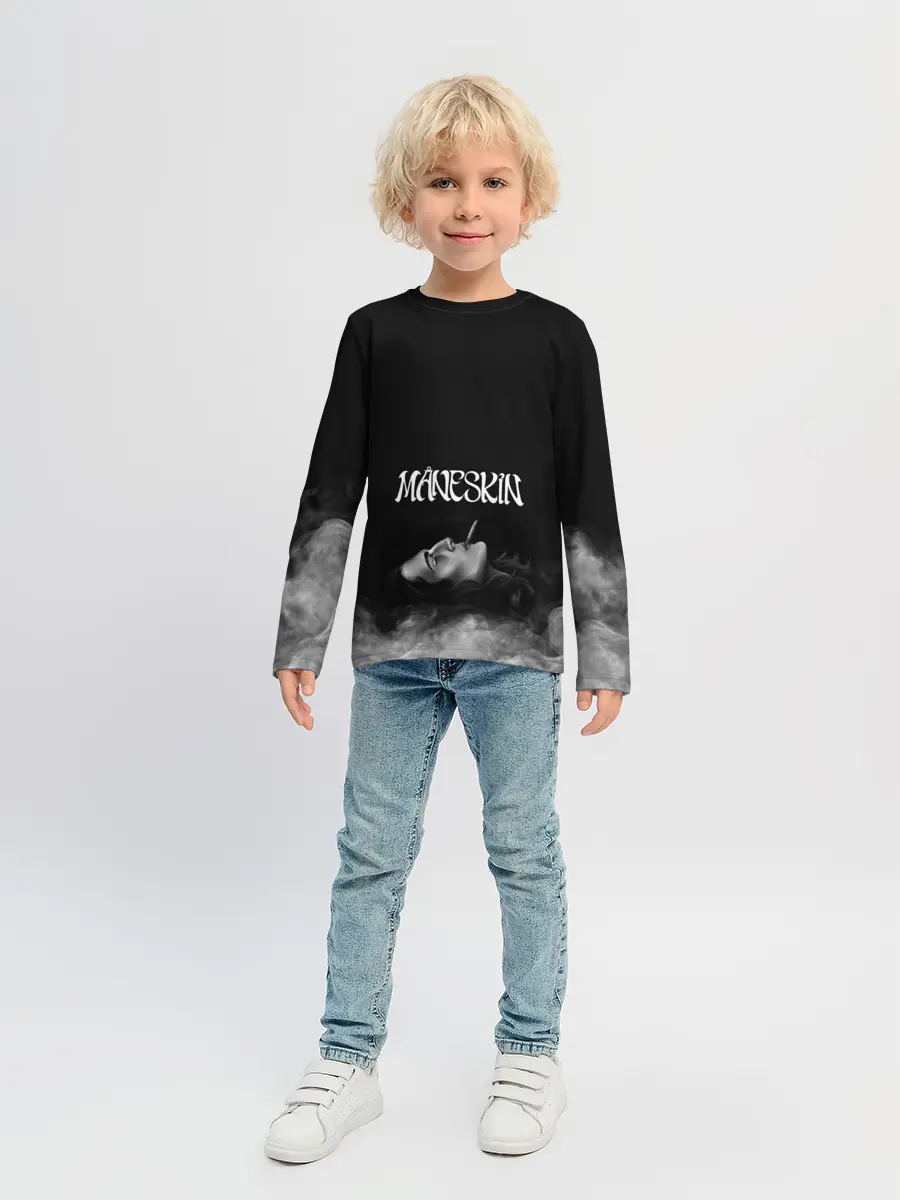 Детский лонгслив / Дамиано Давид | Монэскин