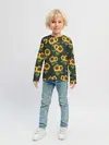 Детский лонгслив / Подсолнухи