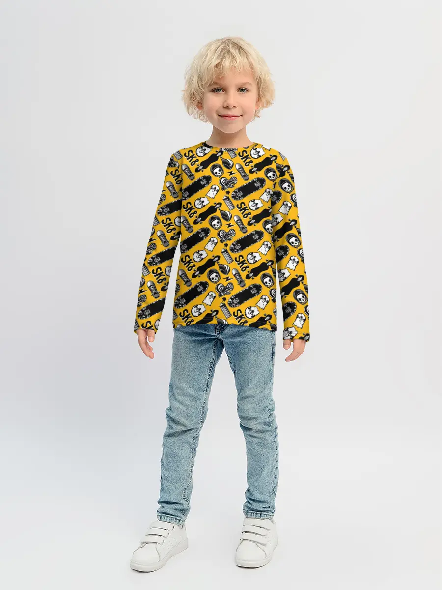 Детский лонгслив / SK8