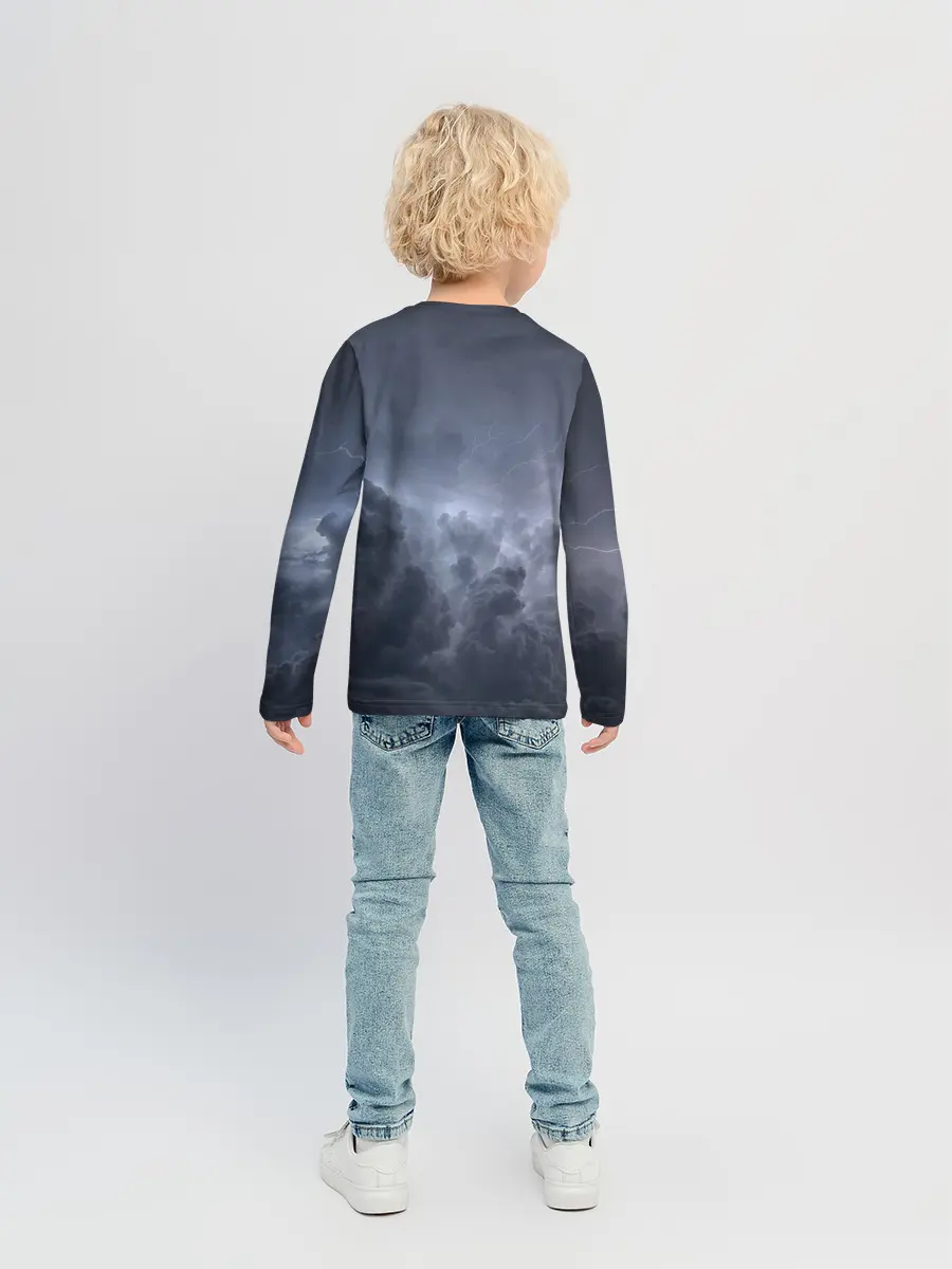 Детский лонгслив / НЕБО СЛАВЯН | СЛАВЯНСТВО