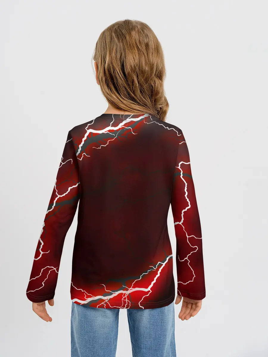 Детский лонгслив / НЕЛЬЗЯ ЖИТЬ В СТРАХЕ | ЖИЗНЬ БЕЗ СТРАХА