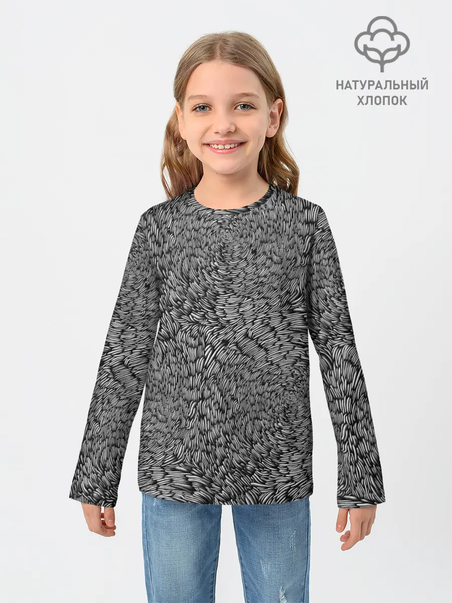 Детский лонгслив / Черви